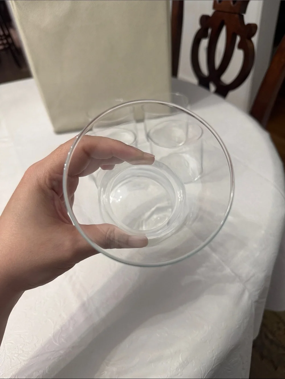 Crate & Barrel Vino Flat Wine Tumbler and Carafe Set | Retired Set | Vintage